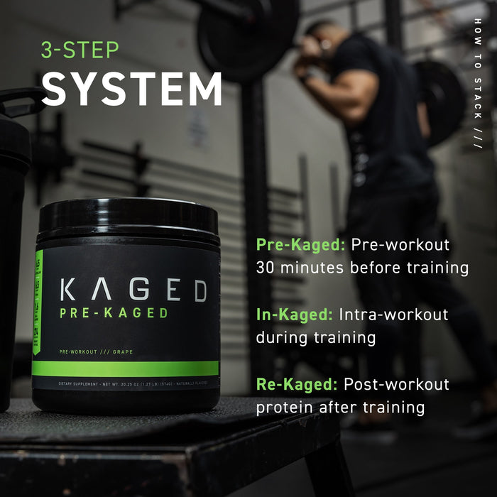 Kaged Muscle Pre-Kaged, The Original, Fully Loaded Pre Workout - Pre & Post Workout at MySupplementShop by Kaged Muscle