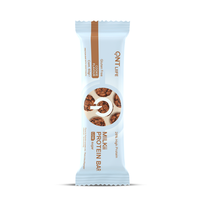 QNT Milkii Protein Bar 12 x 60g - Protein Bars at MySupplementShop by QNT