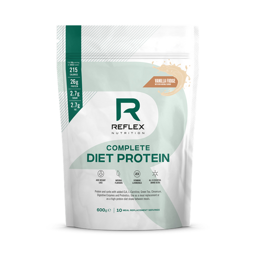 Reflex Nutrition Complete Diet Protein 600g - Vanilla Fudge - Protein Powder at MySupplementShop by Reflex Nutrition