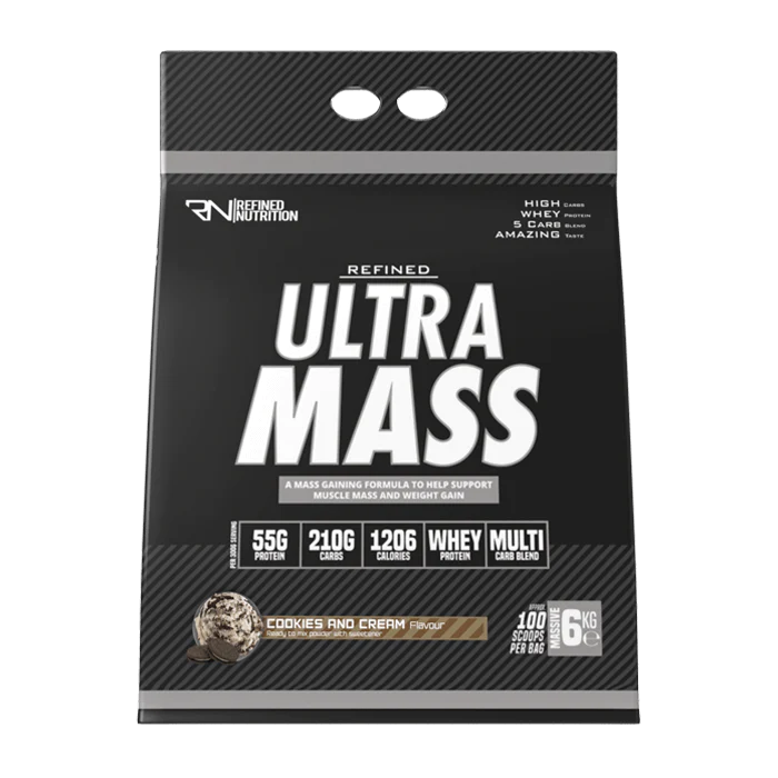 Refined Nutrition  Ultra Mass 6kg - Cookies 'N' Cream - Sports Nutrition at MySupplementShop by Refined Nutrition