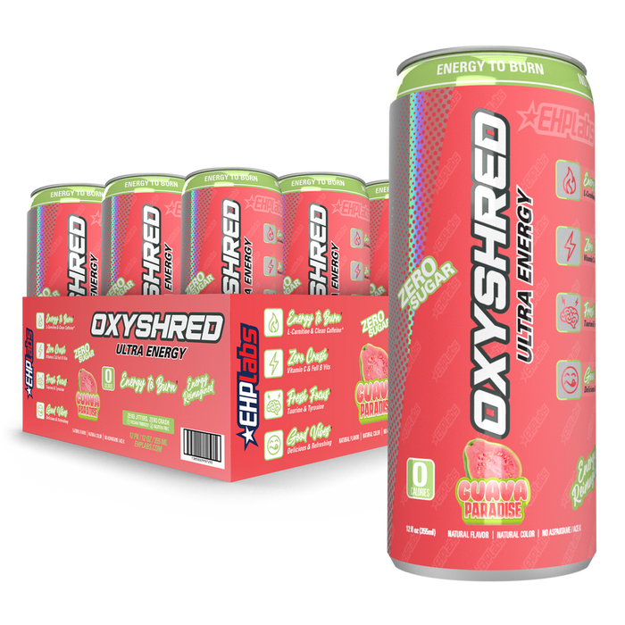 EHP Labs OxyShred Ultra Energy Drink RTD 12x355ml