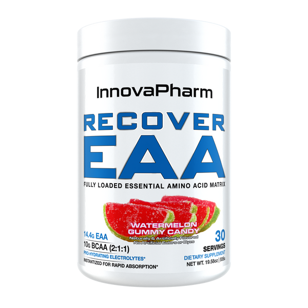 Innovapharm Recover EEA 555g - Watermelon Gummy Candy - EAA Supplement at MySupplementShop by Innovapharm