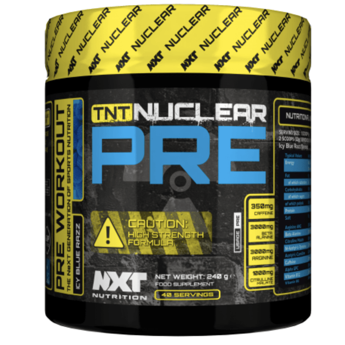 NXT Nutrition TNT Nuclear PRE-workout 40 servings