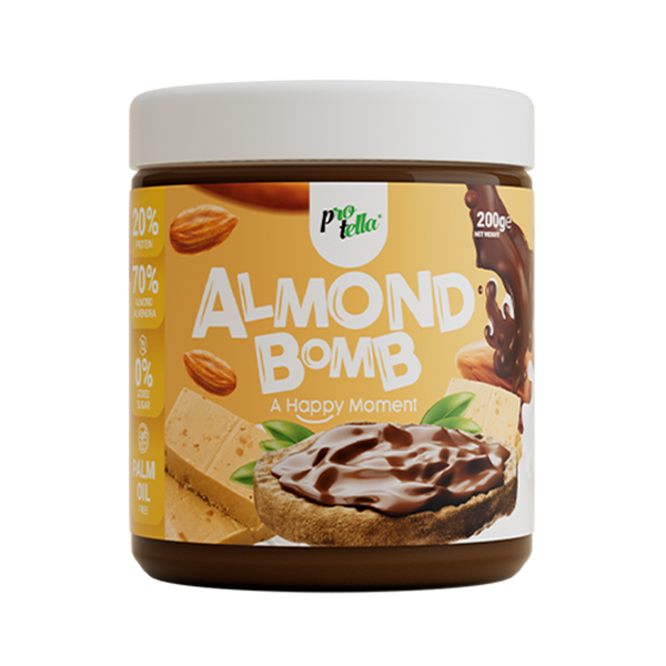 Protella Protein Cream 200g Almond Bomb | Premium Health Foods at MySupplementShop.co.uk