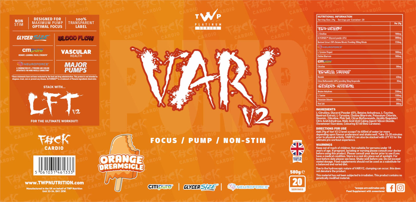 TWP Vari V2 580g