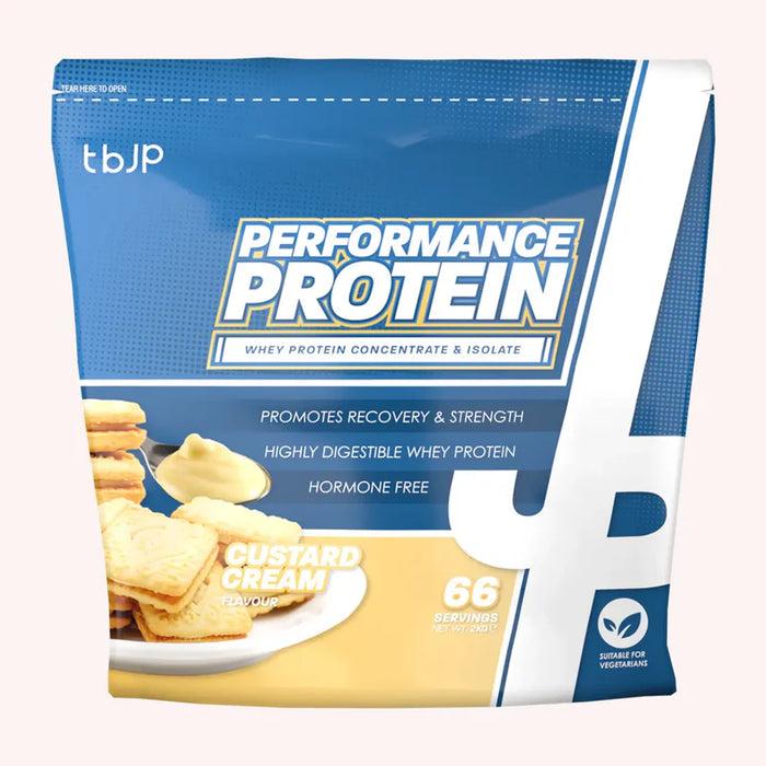 Trained by JP Performance Protein 2kg – 66 Servings | Whey Blend | High Protein Recovery