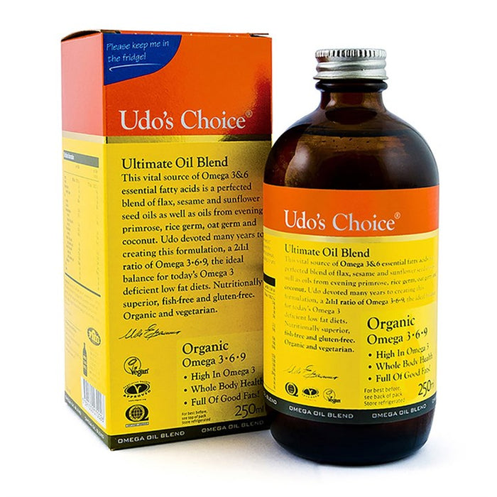 Udo's Choice Organic Ultimate Oil Blend 500ml - Sports Nutrition at MySupplementShop by Udo's Choice