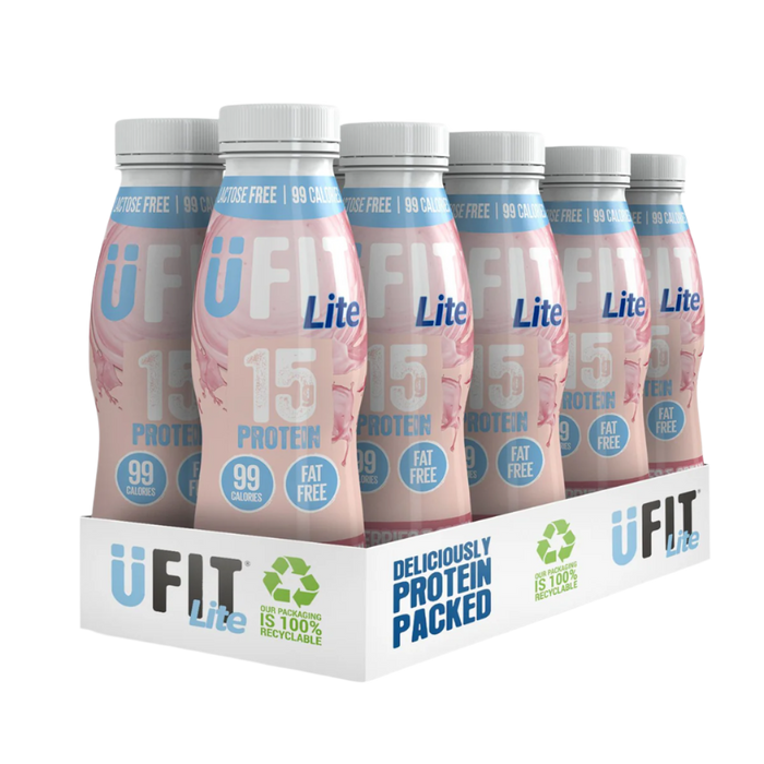 UFIT Lite Protein RTD 10x310ml Lite Strawberries & Cream