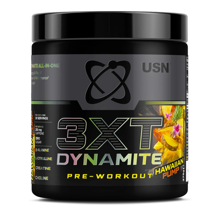 USN 3XT Dynamite 375g – High-Performance Pre-Workout for Energy & Focus