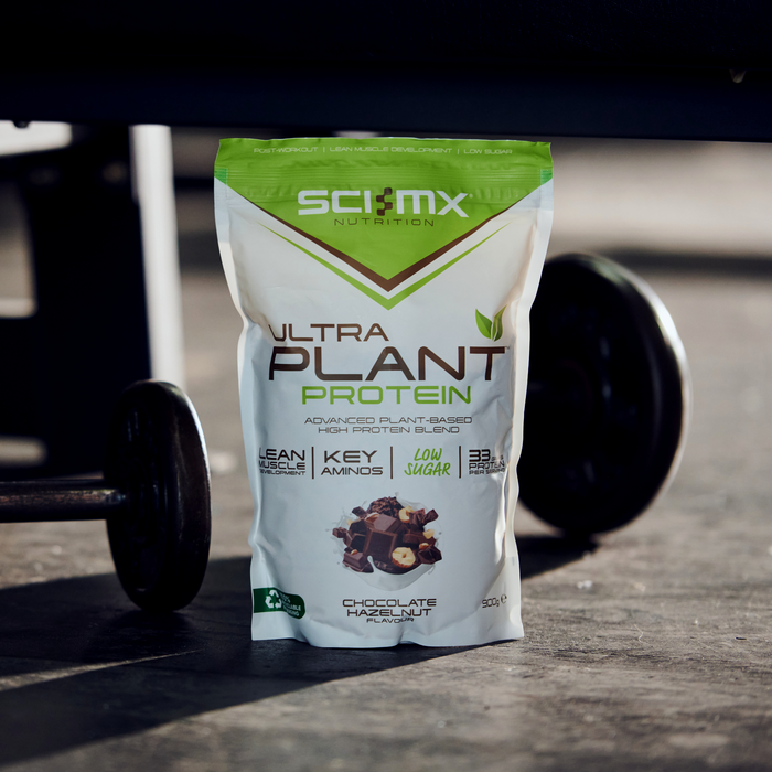 Sci-MX Ultra Plant Protein 900g | 33g Vegan Protein | Dairy-Free & BCAA-Rich