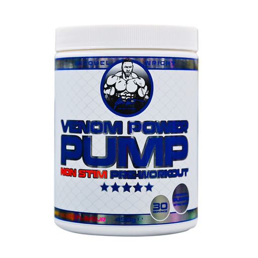 Venom Power Pre Workout / Non Stim/ Pump 450g Gummy Bear | Premium Sports & Nutrition at MySupplementShop.co.uk