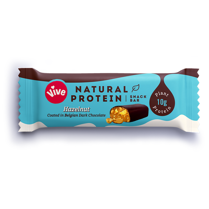 Vive Natural Protein Snack Bar 12x49g - Sports Nutrition at MySupplementShop by Vive