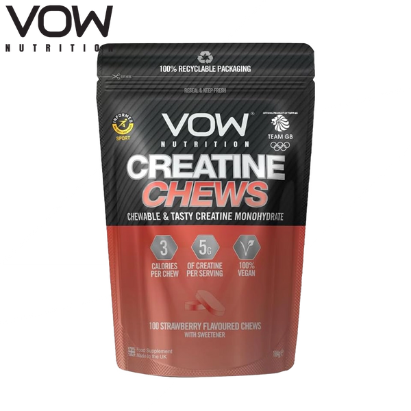 VOW Nutrition 100 x Creatine Chews - Creatine Powder at MySupplementShop by VOW Nutrition