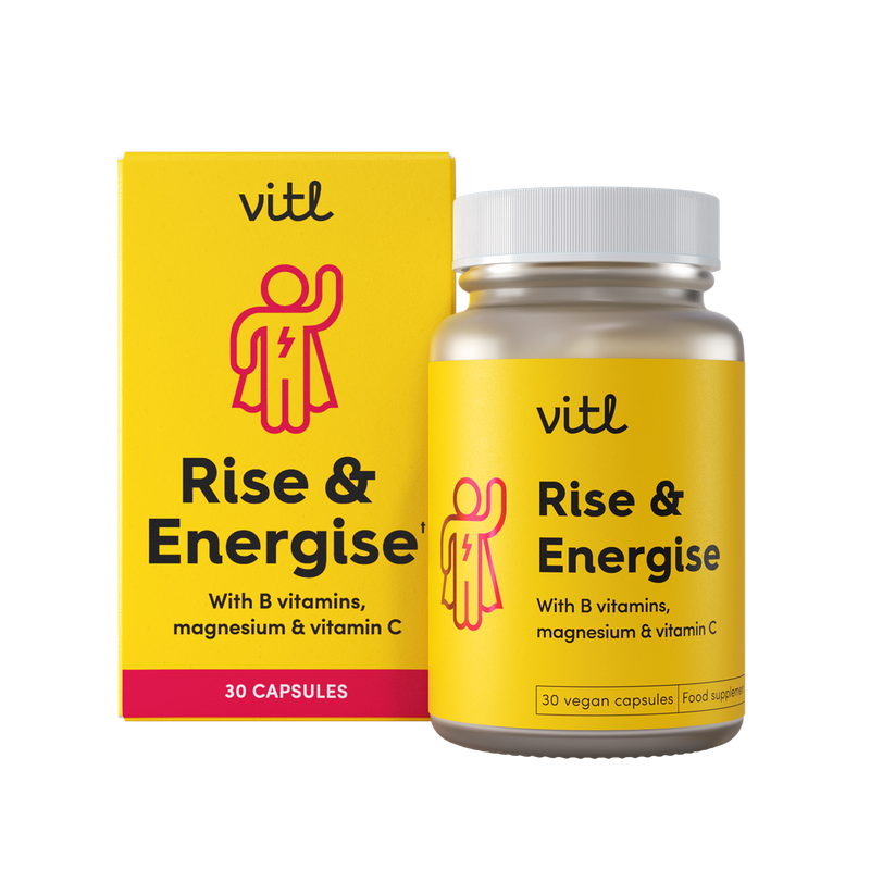 Vitl Rise & Energise 115g | Premium Sports Supplements at MYSUPPLEMENTSHOP.co.uk