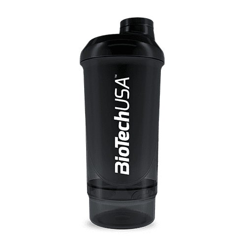 BioTechUSA Accessories Wave+ Shaker, Black Smoke – 300 ml. (+ 150 ml.)