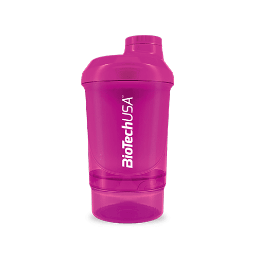 BioTechUSA Accessories Wave+ Shaker, Black Smoke – 300 ml. (+ 150 ml.)