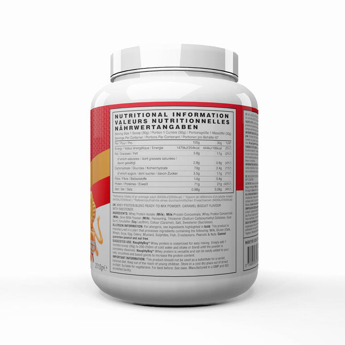 NaughtyBoy® Advanced Whey - High-Protein, Low-Fat Formula - 2010g (67 Servings) - Protein Powder at MySupplementShop by Naughty Boy