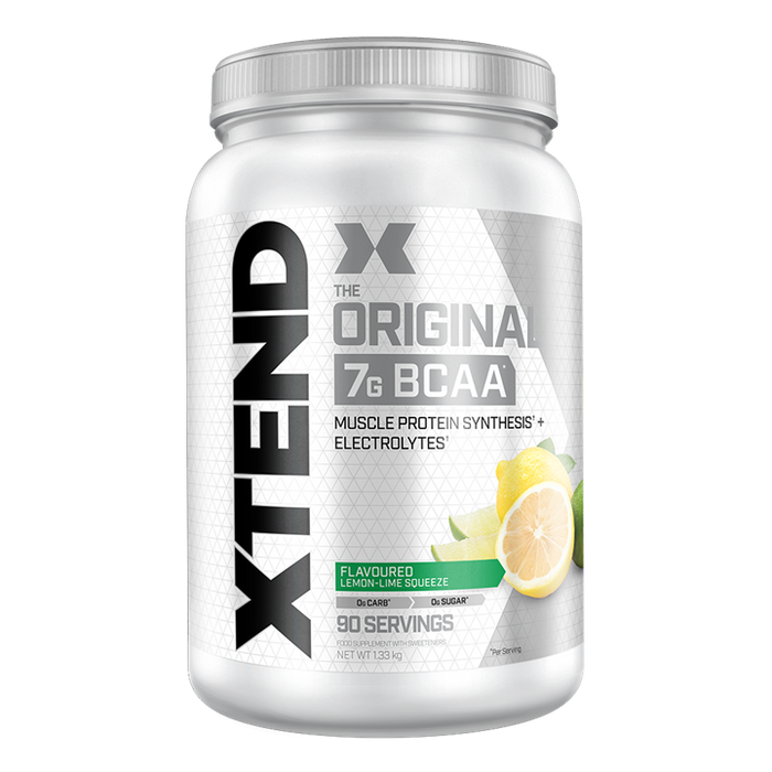 XTEND BCAA 90 Servings 1.32kg - Lemon Lime - Amino Acids and BCAAs at MySupplementShop by XTEND