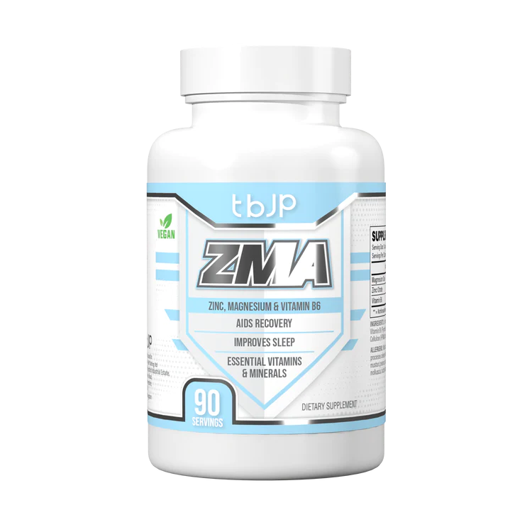 Trained By JP ZMA 90Caps Unflavoured - Sports Supplements at MySupplementShop by Trained by JP