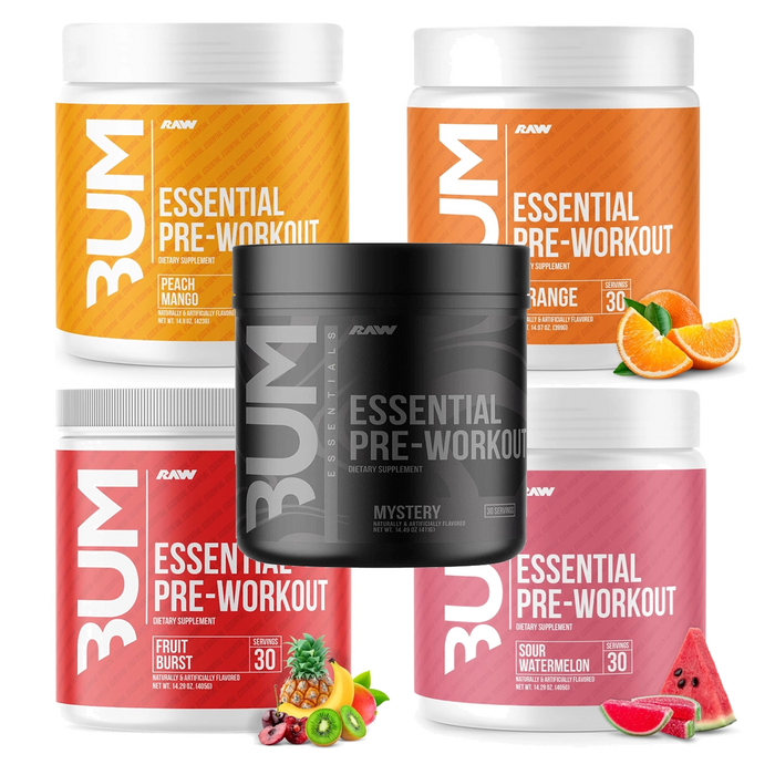 Raw Nutrition CBUM Essential Pre-Workout 30 Servings - Pre Workout at MySupplementShop by Raw Nutrition