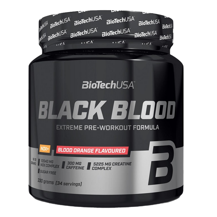 BioTechUSA Black Blood NOX+, Tropical Fruit (EAN 5999076232369) - 330 grams