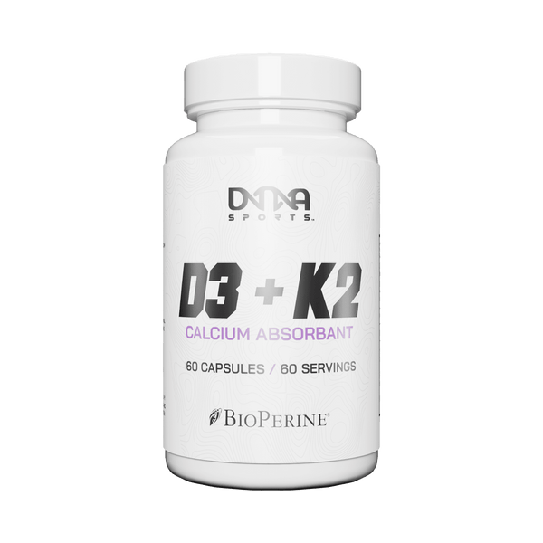 DNA Sports DNA D3+K2 60 Caps - Vitamins at MySupplementShop by DNA Sports