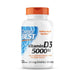 Doctor's Best Vitamin D3 125 mcg (5,000 IU) 180 Softgels | Premium Supplements at MYSUPPLEMENTSHOP