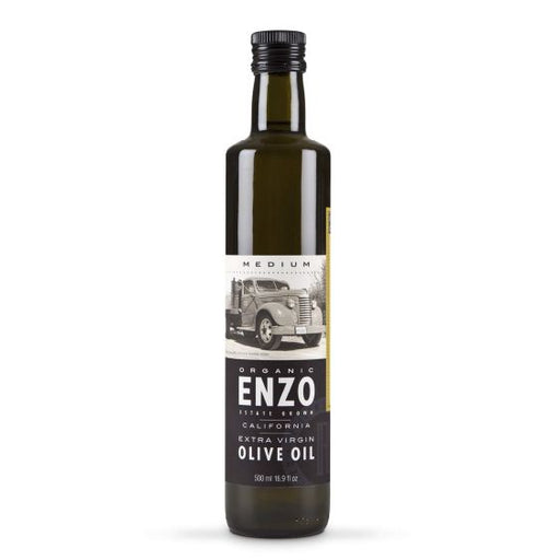 ENZO Organic Medium Extra Virgin Olive Oil 500ml Bottle | Premium Supplements at MYSUPPLEMENTSHOP