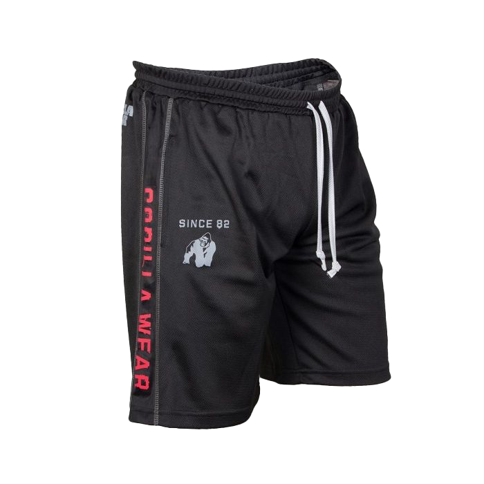 Gorilla Wear Functional Mesh Shorts Black/Red