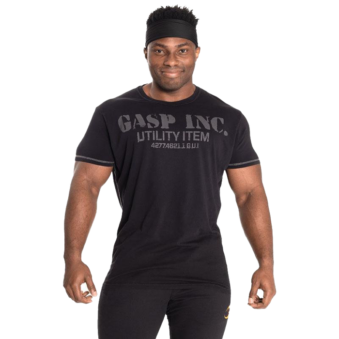 GASP Basic Utility Tee - Black