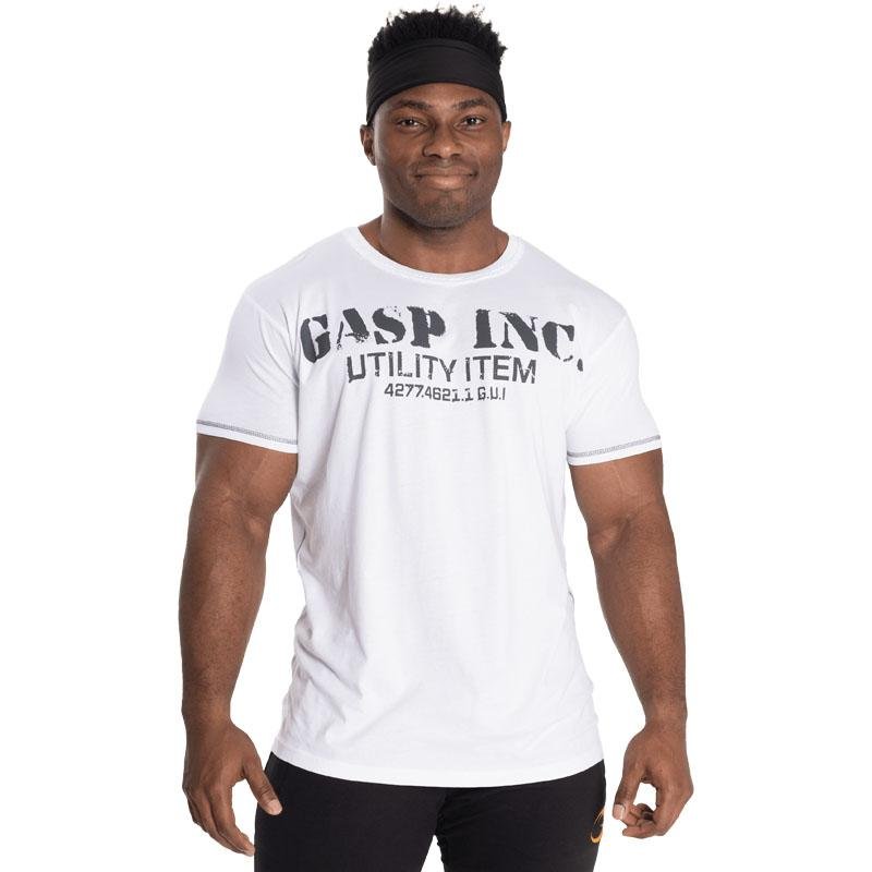 GASP Basic Utility Tee - White