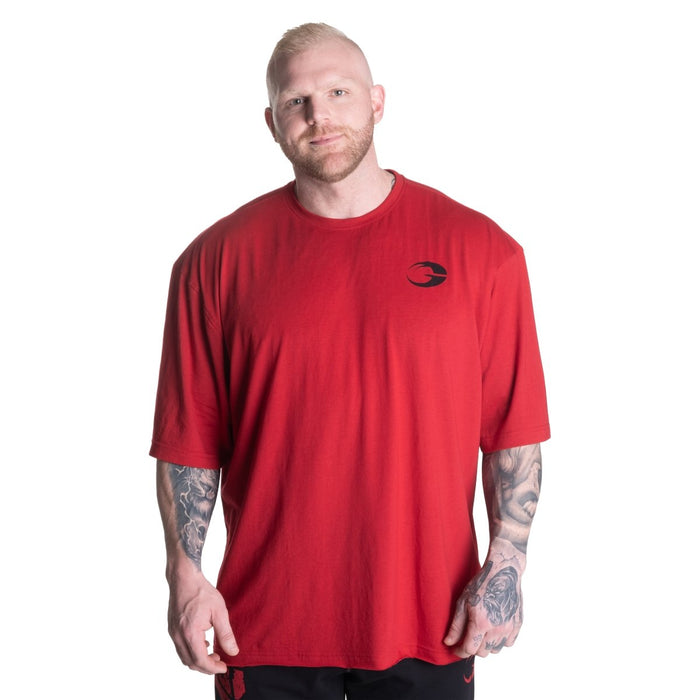 GASP Division Iron Tee Chilli Red