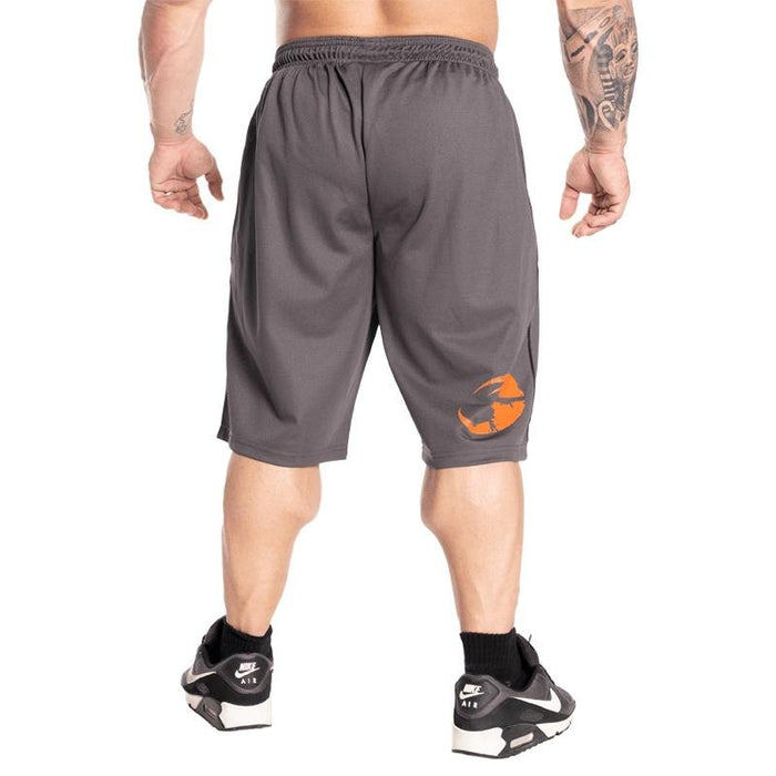 GASP Pro Mesh Shorts - Grey - Shorts at MySupplementShop by Gasp