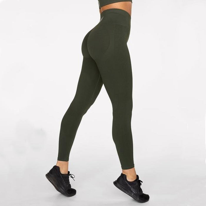 Gavelo Seamless Booster Leggings- Forest Green - Small - Leggings at MySupplementShop by Gavelo