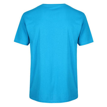 Golds Gym Muscle Joe T-Shirt - Turquoise/Orange