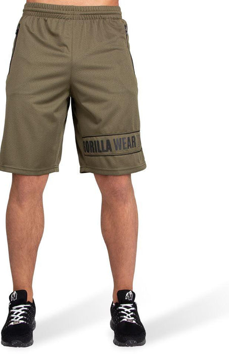 Gorilla Wear Branson Shorts Army Green/Black - Shorts at MySupplementShop by Gorilla Wear