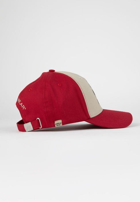 Gorilla Wear Buckley Cap - Red/Beige