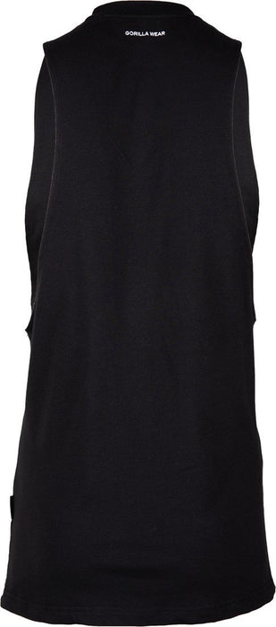 Gorilla Wear Cisco Drop Armhole Tank Top - Black/White