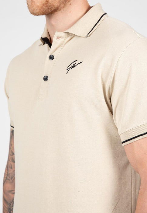 Gorilla Wear Delano Polo Beige/Black