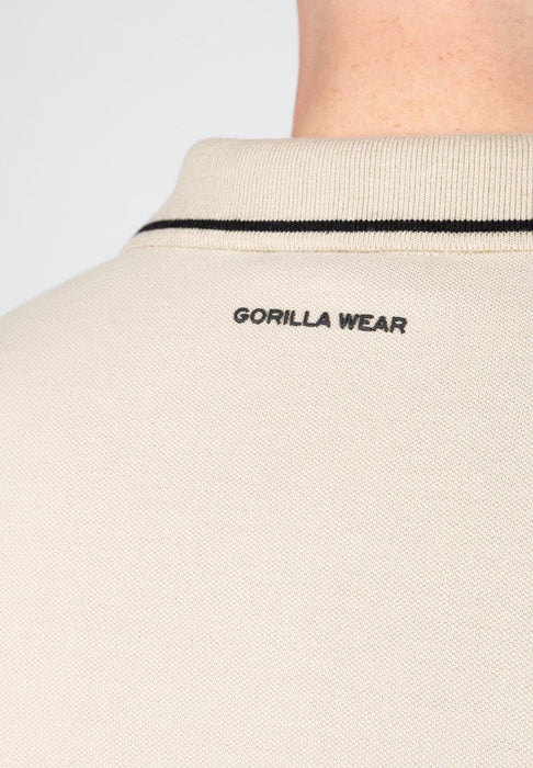 Gorilla Wear Delano Polo Beige/Black