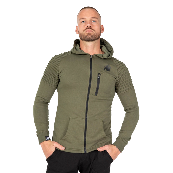 Gorilla Wear Delta Hoodie - Army Green