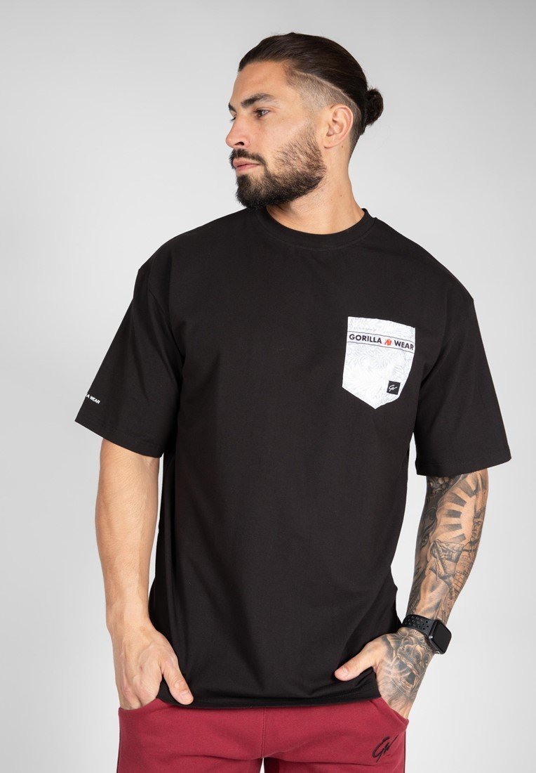 Gorilla Wear Dover Oversized T-Shirt - Black