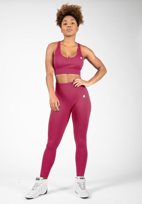 Gorilla Wear Hilton Seamless Leggings - Fuchsia