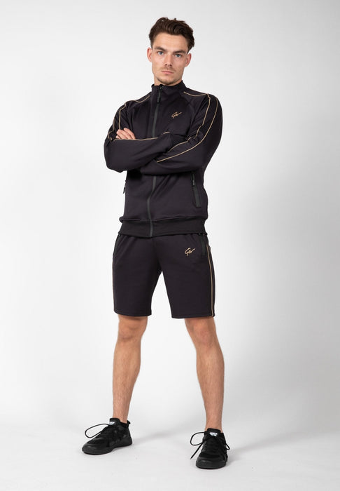 Gorilla Wear Wenden Track Shorts Black/Gold