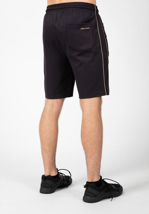 Gorilla Wear Wenden Track Shorts Black/Gold