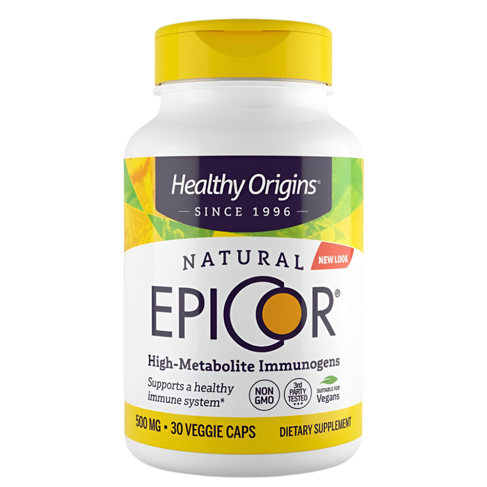 Healthy Origins EpiCor 500mg 30 Veggie Capsules