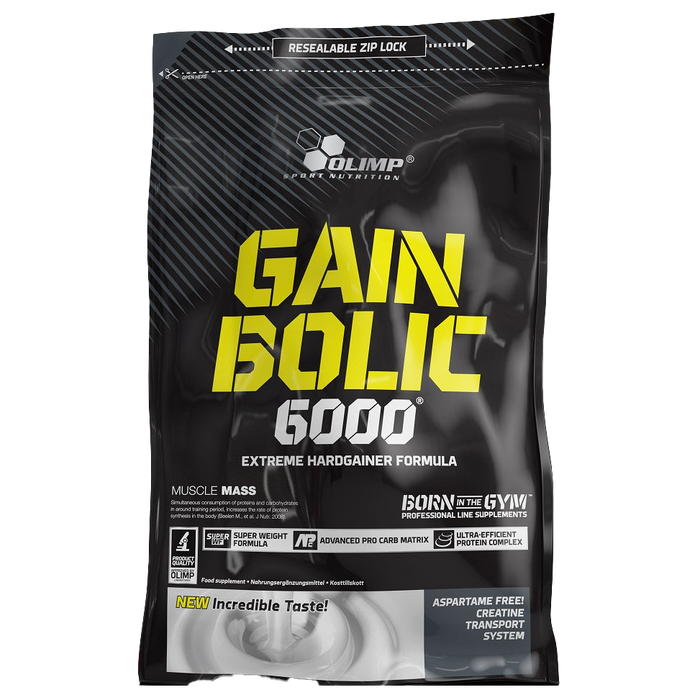 Olimp Nutrition Gain Bolic 6000, Strawberry - 1000 grams