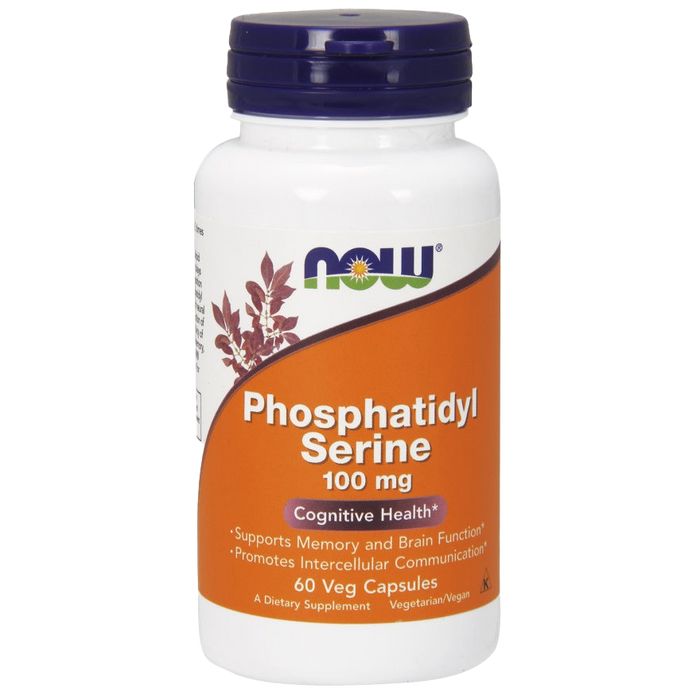 NOW Foods Phosphatidyl Serine, 100mg - 60 vcaps