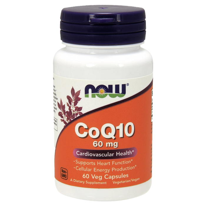 NOW Foods CoQ10, 60mg - 60 vcaps