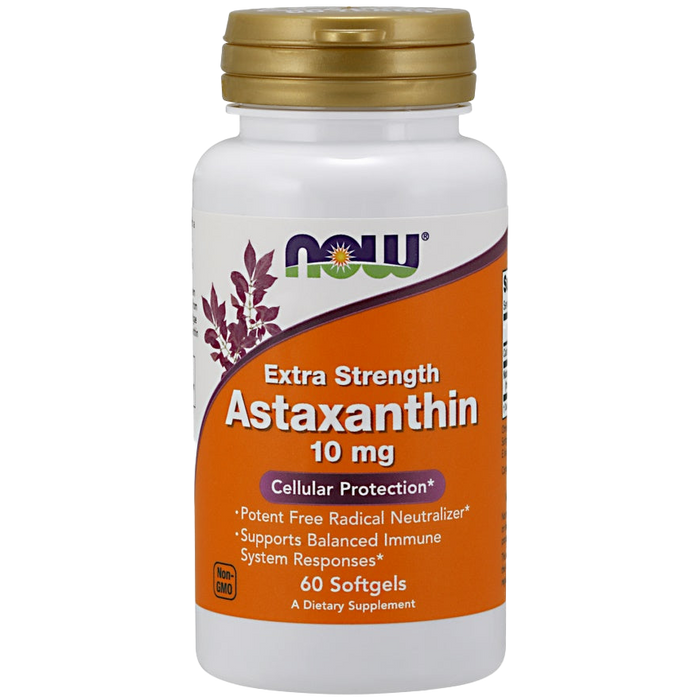 NOW Foods Astaxanthin, 10mg - 60 softgels